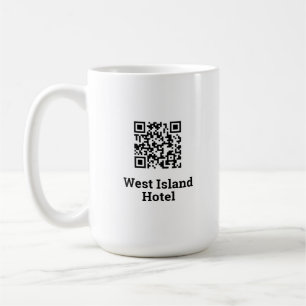 Design des Hotels QR Kaffeetasse