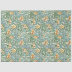 Design des Jugendstil-floralen Hintergrundbildes Seidenpapier