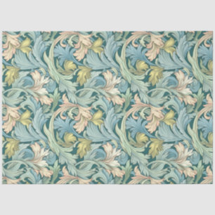 Design des Jugendstil-floralen Hintergrundbildes Seidenpapier