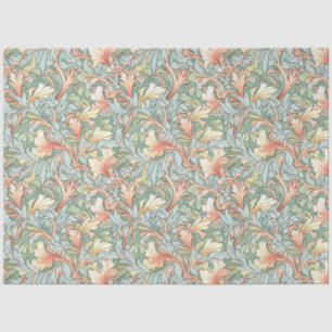 Design des Jugendstil-floralen Hintergrundbildes Seidenpapier