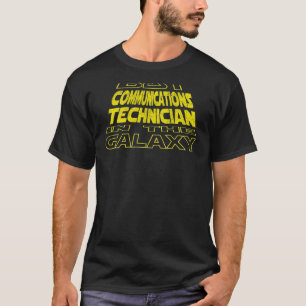Design des Kommunikationstechnikers für die Raumfa T-Shirt