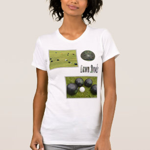 Design des Lawn Bowls-Spiels, T-Shirt