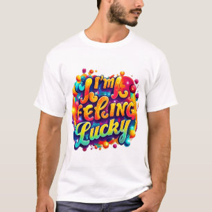 Design des lebendigen T - Shirt "Ich bin Gefühl Lu