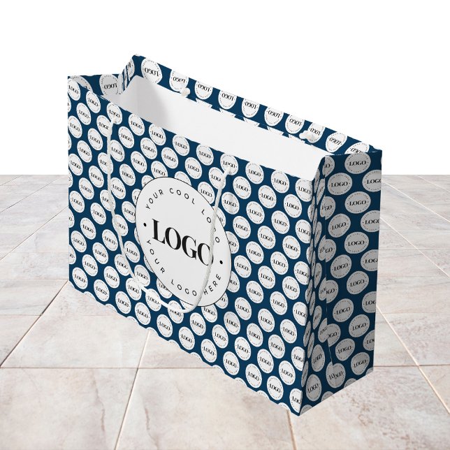 Design des Logos für Großunternehmen und kleine Un Große Geschenktüte (Von Creator hochgeladen)