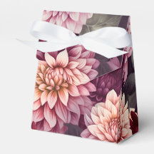 Design des Musters "Wasserfarbe Rosa Dahlia"