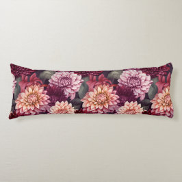 Design des Musters "Wasserfarbe Rosa Dahlia" Seitenschläferkissen