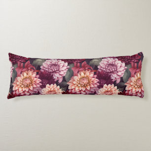 Design des Musters "Wasserfarbe Rosa Dahlia" Seitenschläferkissen