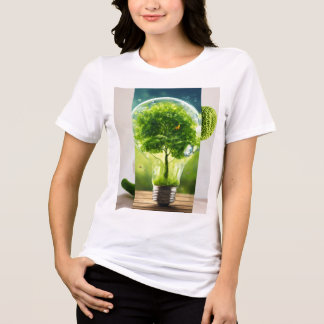 Design des nachhaltigen Öko-Tipps für T - Shirt" Tri-Blend Shirt