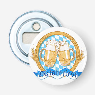 Design des Oktoberfestes mit Bierbrille Flaschenöffner
