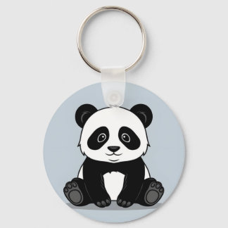 Design des Panda-Schlüsselanhängers Schlüsselanhänger