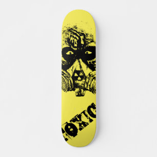 Design des Skateboardmusters für giftige Abfälle Skateboard