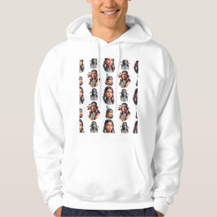 Design des Stammmusters eines systemeigenen Amerik Hoodie