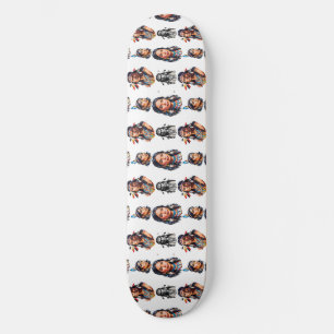 Design des Stammmusters eines systemeigenen Amerik Skateboard