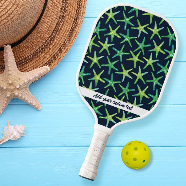 Design des Starfish Beach Themes Pickleball Schläger (Von Creator hochgeladen)