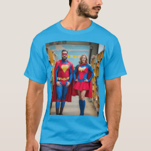 Design des Superhero Educators T-Shirt