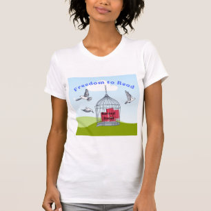 Design des T - Shirt "Freedom to Read"