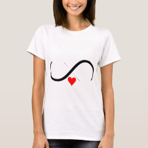 Design des T - Shirt für unendliche Liebe"