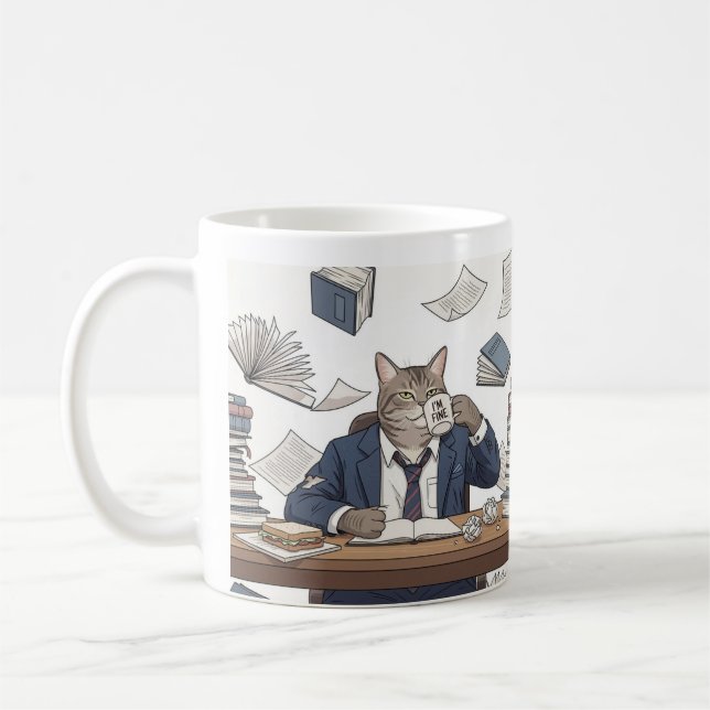 Design des T - Shirt "Ich bin gut" Kaffeetasse (Links)