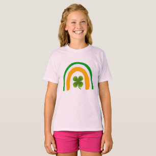 Design des T - Shirt "Irish Flag Rainbow Cloge Kle