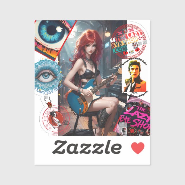 Design des TLES Square Sticker-Logos 2025 Aufkleber (Blatt)