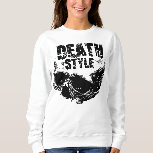 Design des TodeStyle Skull Sweatshirt (Vorderseite)