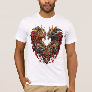 Design des verzauberten Drachenglases T-Shirt