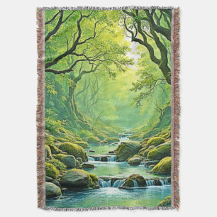 Design des verzauberten Waldschlammes Decke