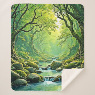 Design des verzauberten Waldschlammes Sherpadecke