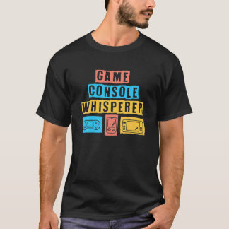 Design des Whispercontroller-Spielkonsolen T-Shirt