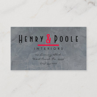 Design-Designer für Schiefer-Plaster Business Card Visitenkarte