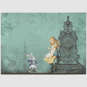 Design einer anderen Alice im Wunderland 18 Seidenpapier