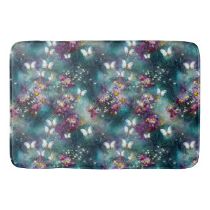Design einer mystischen Schmetterlingsreihe 11 Badematte