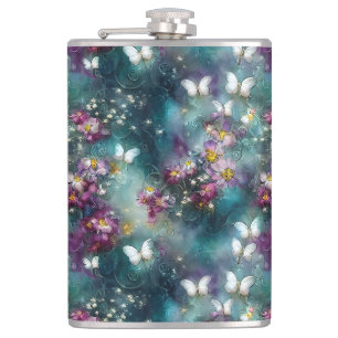 Design einer mystischen Schmetterlingsreihe 11 Flachmann