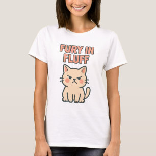 Design einer wütenden Cartoon-Katze T-Shirt