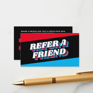 Design eines Funky-Schriftartes, Retro-Style-Refer Begleitkarte