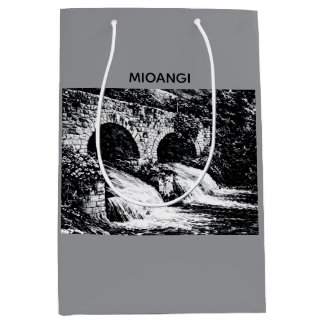 Design elegante e raffinato mittlere geschenktüte