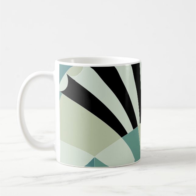 Design-Element für Vintage Kunstdekoration Kaffeetasse (Links)