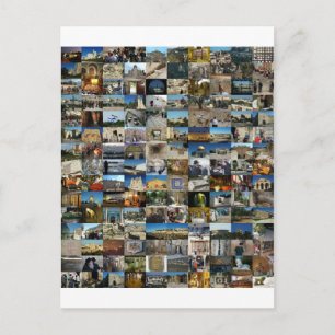 Design Exclusivo 100 Faces de Jerusalém Postkarte