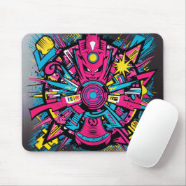 Design explosionsartiger Pop Mousepad