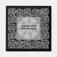 Design-Foto-Magnet für keltische Knoten