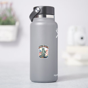 Design 'Freier Geist, freie Nation' Aufkleber