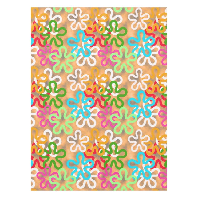 Design für afrikanische Ankara-Muster Tischdecke (Vorderseite)