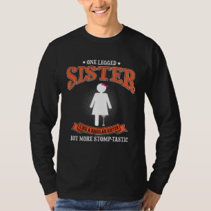 Design für Beinprothese für Amputationsüberlebende T-Shirt