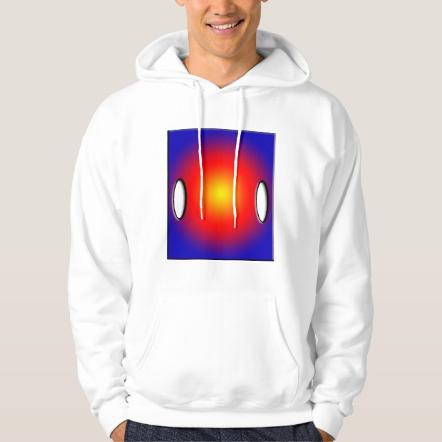 Design für Blau- und Sonnenuntergänge und T - Shir Hoodie (Vorderseite)