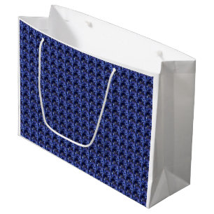 Design für blaues Saphir Große Geschenktüte