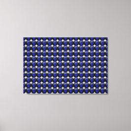 Design für blaues Saphir Leinwanddruck