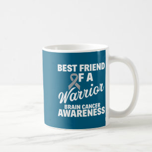Design für das Bewusstsein für Hirnkrebs - Freund- Kaffeetasse