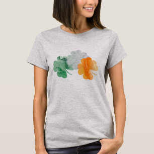 Design für das blaue, weiße Orange-Shirt mit iri T-Shirt