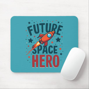 Design für das nächste Raumschiff Retro Mousepad