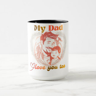 Design für den Vatertag | Vatertag Tassendesign Tasse